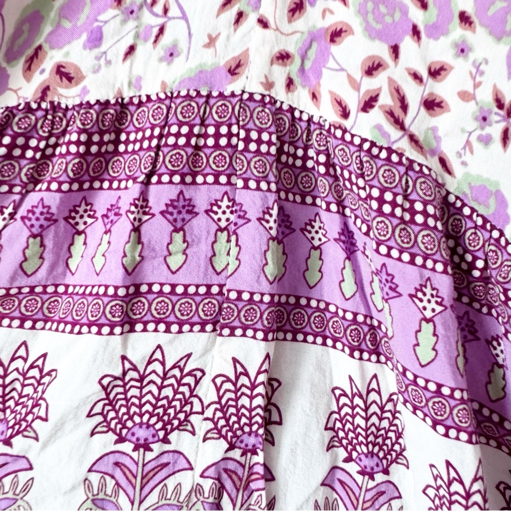 Spell Castaway High Low Multicolor Maxi Skirt - Picture 5 of 12